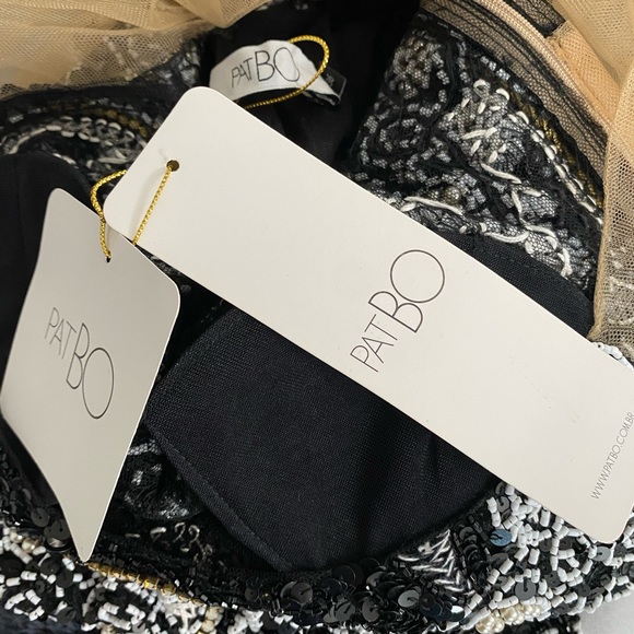 NWT Rare PATBO All Over Hand Beaded Sequins Fitted Dress EU 36 - Picture 9 of 15